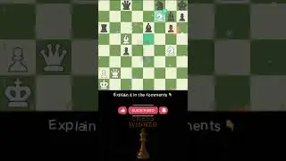 Can You Find It Brilliant &mdash; But Why ♟️🤔🔥 | Chess Winner #chess #shorts #checkmate #brilliant