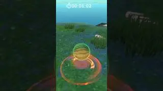 right way for jumping in real extreme ball balancer game for complete levels #gaming