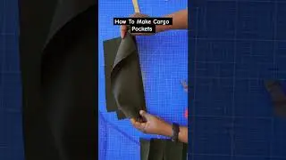Cargo Pockets DIY. They look so good, and the best part, they're easy to make 🤗 #pockets