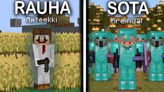 100 Pelaajaa Simuloi SIVILISAATION Minecraftissa