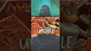 Magic: The Gathering Booster Pack of Unstable #mtg #magicthegathering #boosterpack #asmr