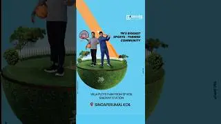 G Square Pavillion : TN's Largest Sports-Themed Villa Plot Community