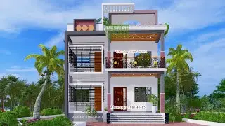 Low cost duplex house design 2026. Three bedroom house design. 2 storey house design ID: 2511-20