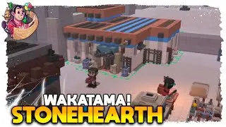 CONSTRUINDO A CASA DO OLEIRO | Stonehearth (2020) #04 - Gameplay PT BR