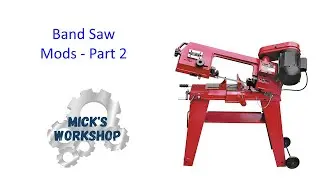 Модификации ленточной пилы Harbor Freight 4x6, часть 2.