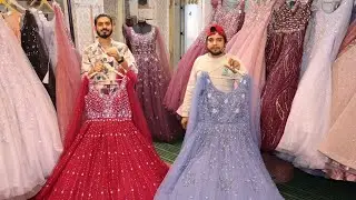 Unlimited Designer Gown Special Sale!! Ritu Fashion Studio!! Chandni chowk Gown Market In Delhi