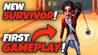 *FIRST* GAMEPLAY of the *NEW* SURVIVOR! (The Mentalist / First Officer) - Identity V