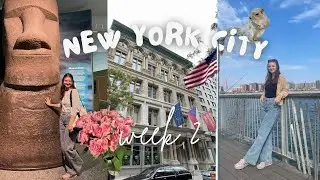 Druhý týden v NYC! Noc v muzeu I Socha svobody I Staten Island I internship diaries pt. 2