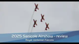International Sanicole Airshow 2025 Highlights: Royal Jordanian Falcons
