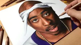 Drawing 2Pac • Time Lapse