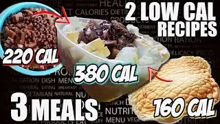 The BEST LOW CALORIE Meals For CUTTING! HIGH Volume PURE PROTEIN, ZERO Fat and Carbs