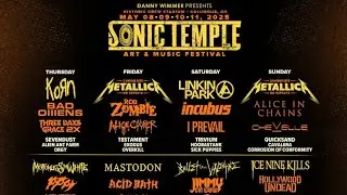 Sonic Temple анонсирует ОГРОМНЫЙ состав на 2025 год
