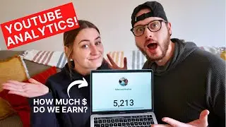 ДЕЛИМСЯ НАШЕЙ АНАЛИТИКОЙ YOUTUBE: Сколько денег мы заработали после 1 года монетизации и 5000 под...