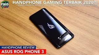 Handphone GAMING terbaik 2020?! ASUS ROG Phone 3 Review Indonesia