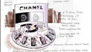 Chanel J12 Watch Point of Sale Display