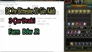 Dc Premium Bİtmesine 20 g&uuml;n kaldı - 3 &Ccedil;ar Draki, JR, BDW - Knight Online Farm  ve Etkinlik