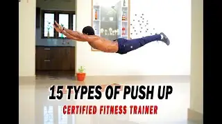 15 TYPES PUSH UP VARIATIONS FOR BEGINNER IN MALAYALAM/ MUSCLE GAIN EXERCISE/EX.COMMANDO/CERT.TRAINER