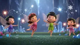 Fairy Freeze Dance | Magical Movement Rhyme for Kids | Nursery Rhymes & Songs for Children ❄️🧚&zwj;♀️