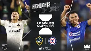 LA Galaxy vs. Cruz Azul | Leagues Cup | Full Match Highlights