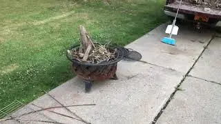 Degrease a well used cast iron frying pan