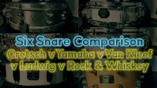 Snare Drum Comparison | Gretsch, VK Drums, Yamaha, RAW, Ludwig