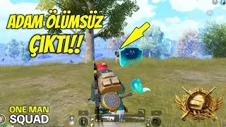 ADAM &Ouml;L&Uuml;MS&Uuml;Z &Ccedil;IKTI ! BURAK GAME SOLO SQUAD PUBG MOBİLE