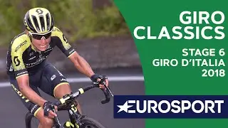 Esteban Chaves's finish of stage 6 in 2018 | Giro Classics | Cycling