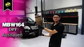 Mercedes Benz W164 DPF Diesel Partikelfilter Ausbau Einbau | Mercedes Benz W164 DPF filter removal |