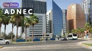 From City to ADNEC Abu Dhabi | Drive Through Muroor st