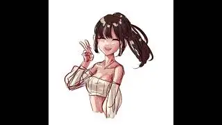 Speedpaint - Smiling Sun #speedpaint #art #cute #happy #anime #smile #drawing
