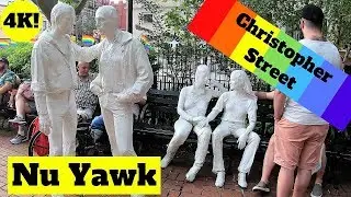 New York City video Tour Christopher Street 4K