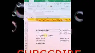 excel shortcut keys
