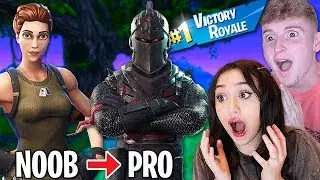 Infinite Lists Teaches Kiera Bridget How To Get VICTORY ROYALE In Fortnite Season 2!