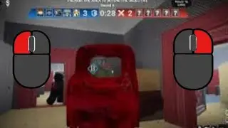 Operation Siege But I can only use Two keys(Mouse Buttons)