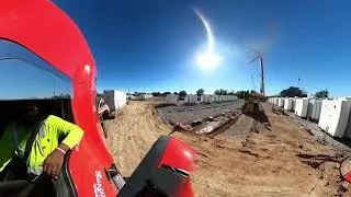 Delivering Tesla Mega Pack in West Columbia, TX