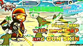 MMC~new MAP and GUN skin gamplay | Mini militia classic unique gamplay| #minimilitia | LSH presents|