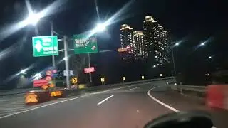 Night 🌙 🌃 🌉 drive 🚗 city view at beautiful view 