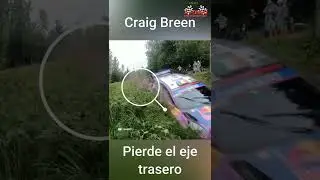 Craig Breen se accidenta en el Rally de Finlandia