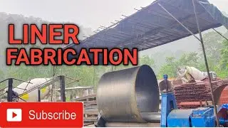 Liner making at site | Manoj mallik  | permanent casing fabrication | Liner bending machine | civil