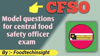 Model questions for CFSO Exam