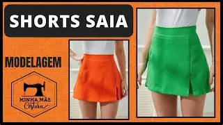 SHORTS SAIA - PASSO A PASSO DA MODELAGEM