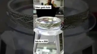 92.5 hallmark silver gents kada weight & price order now