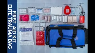 Upgraded Trauma First Aid Kit! 20+ Tools Tested &ndash; Perfect for Outdoor & Home Emergencies!