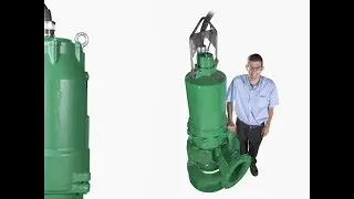 Hydromatic HPE Series Premium Efficient Submersible Solids Handling Pump