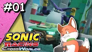 Three Furries Play Sonic Racing - SpongeBob SquarePants Festival - Part 1