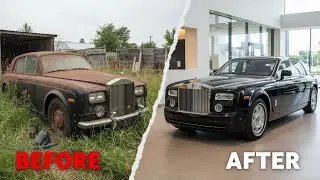 I Bought black Rolls-Royce Phantom for ONLY $300! (Full Restoration)