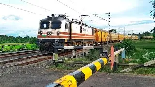 [ 4 in 1] Furious Speedy Trains Skipping through Beautiful Railgate | Testa Torsa + Intercity | ER