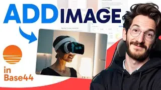 How to ADD AN IMAGE in Base44 (Step by Step)
