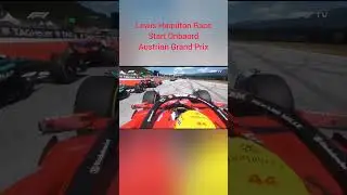 Lewis Hamilton INSANE Race Start! 🔥| F1 2025 Highlights  #formula1 #carlossainz #f1simracing #shorts