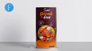 Free PLP | Food Restaurant Roll up Banner Design
